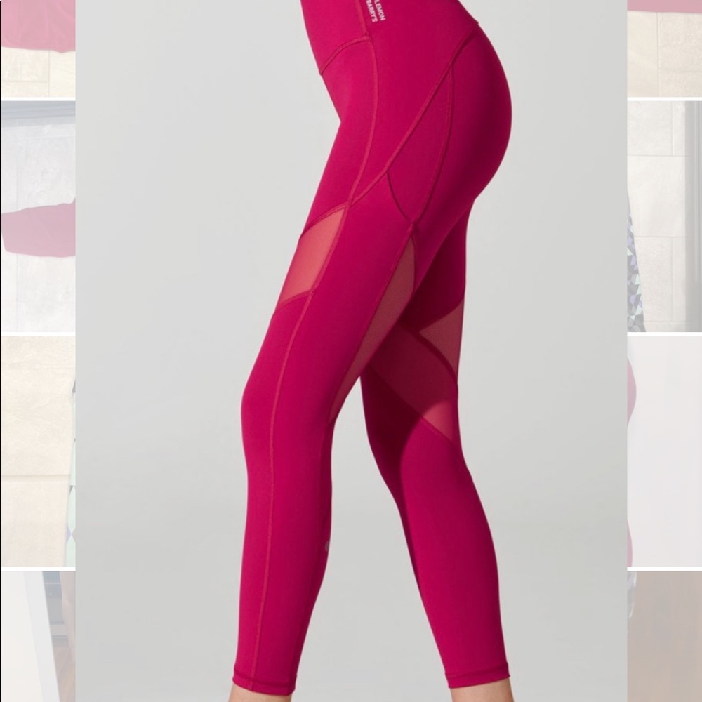 Lululemon X Barry’s Ruby Red Stronger As One Tight